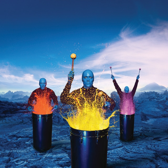 BLUE MAN GROUP（PHOTO BY JAMES PORTO）