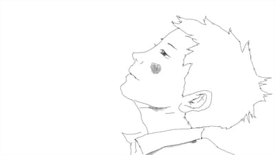 松本大洋が作画したビデオクリップのワンシーン。JITTERIN'JINNのオフィシャルサイトでは現在、このアニメが使用された「なつまつり」の予告編映像が公開されている。