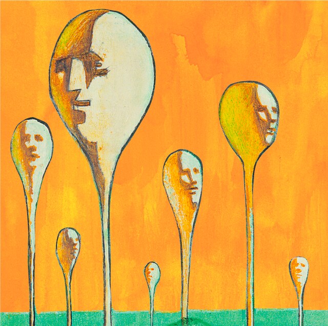 ミニアルバム「浮かれている人」ジャケット