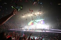 少女時代プレミアムショーケースライブの様子。