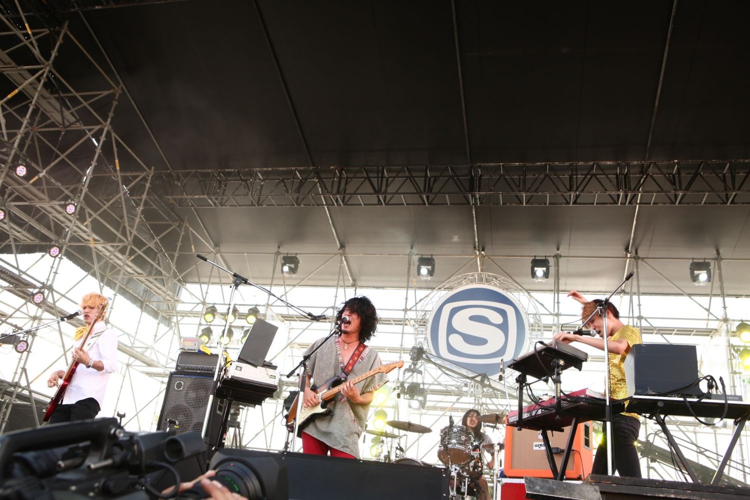 the telephones