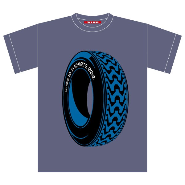 写真は「WIRE10 TシャツB」ブルーパープル。価格は3000円。