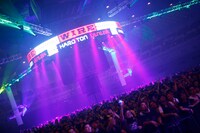 「WIRE10」オフィシャルサイトでは、イベント参加者を対象としたアンケートを実施中。アンケートに答えると抽選で100名に「WIRE10」スタッフTシャツが当たる（写真は「WIRE10」の模様 / 撮影：北岡一浩）。