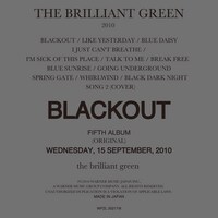 the brilliant green「BLACKOUT」初回限定盤ジャケット