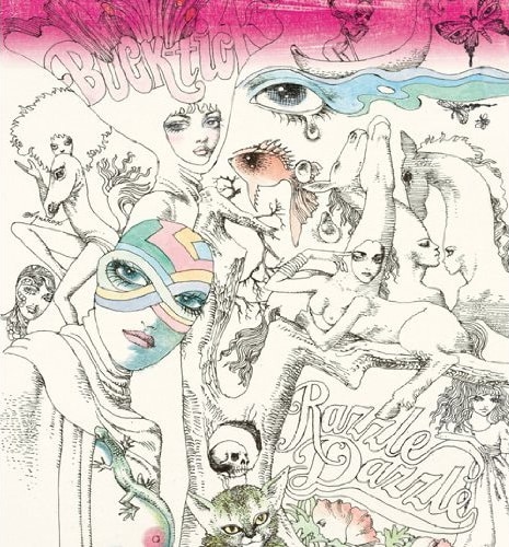 アルバム「RAZZLE DAZZLE」の通常盤ジャケット。巨匠・宇野亜喜良がイラストを描き下ろしている。