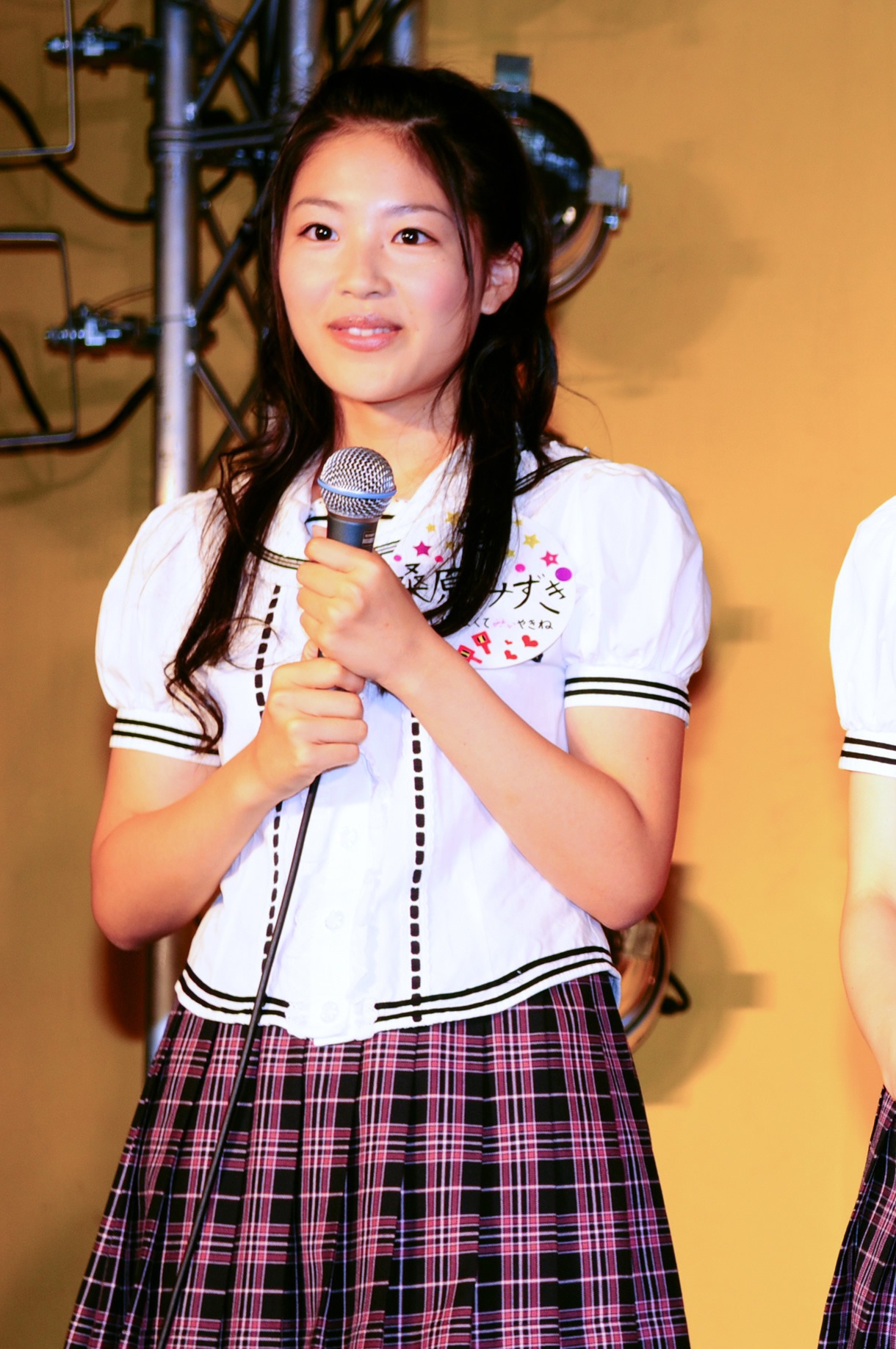 桑原みずき（写真は昨年9月12日のDVD「でらSKE ～夜明け前の国盗り48番勝負 VOL.1」発売記念イベントより）