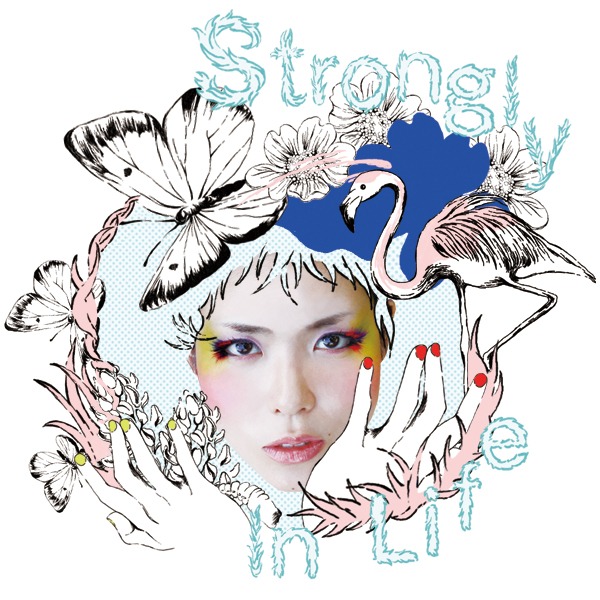 YOSHIKAのブログ連載「Pinnacle Studio 14 HD × YOSHIKA」は全8回を予定（写真はミニアルバム「Strongly In Life」デジタルジャケット）。