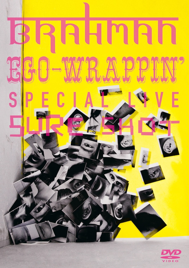 ライブDVD「BRAHMAN/EGO-WRAPPIN' SPECIAL LIVE SURE SHOT」初回限定盤（写真）には、特典でステッカーが封入される。