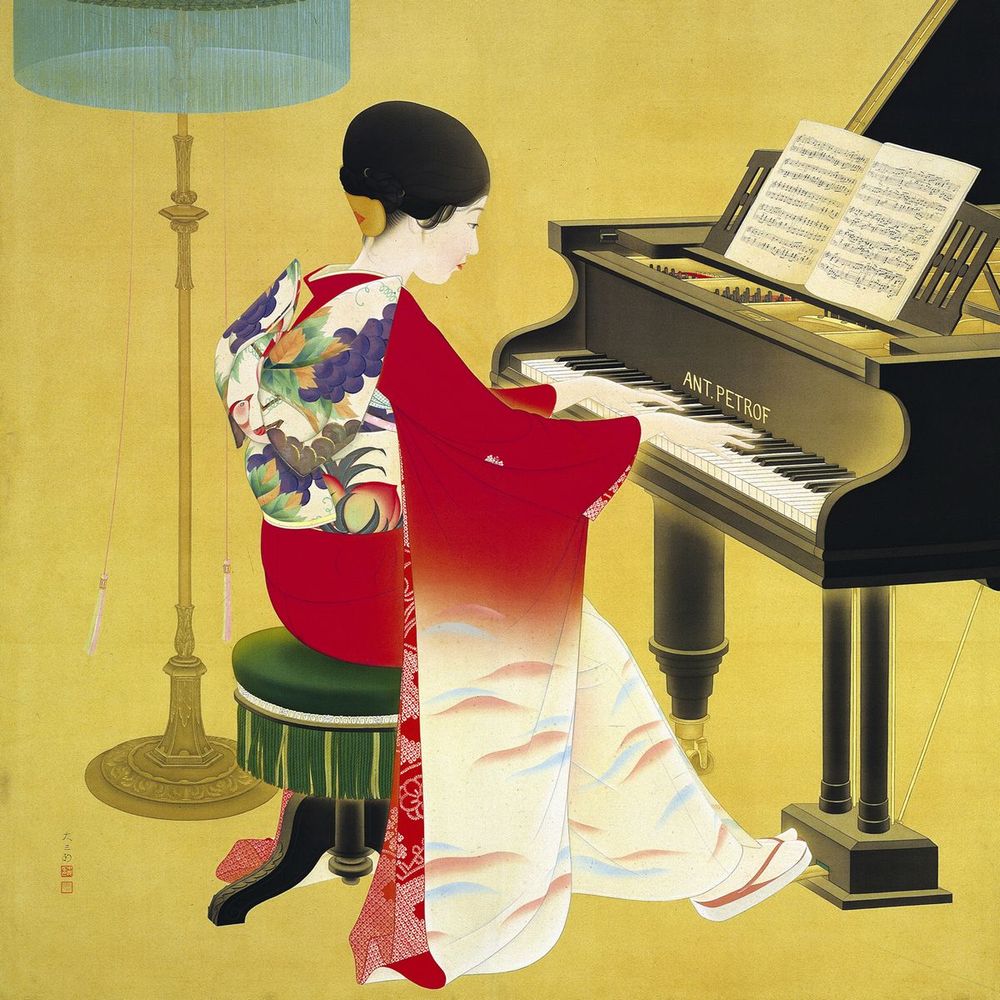 Kimonosの1stアルバム「Kimonos」ジャケット。