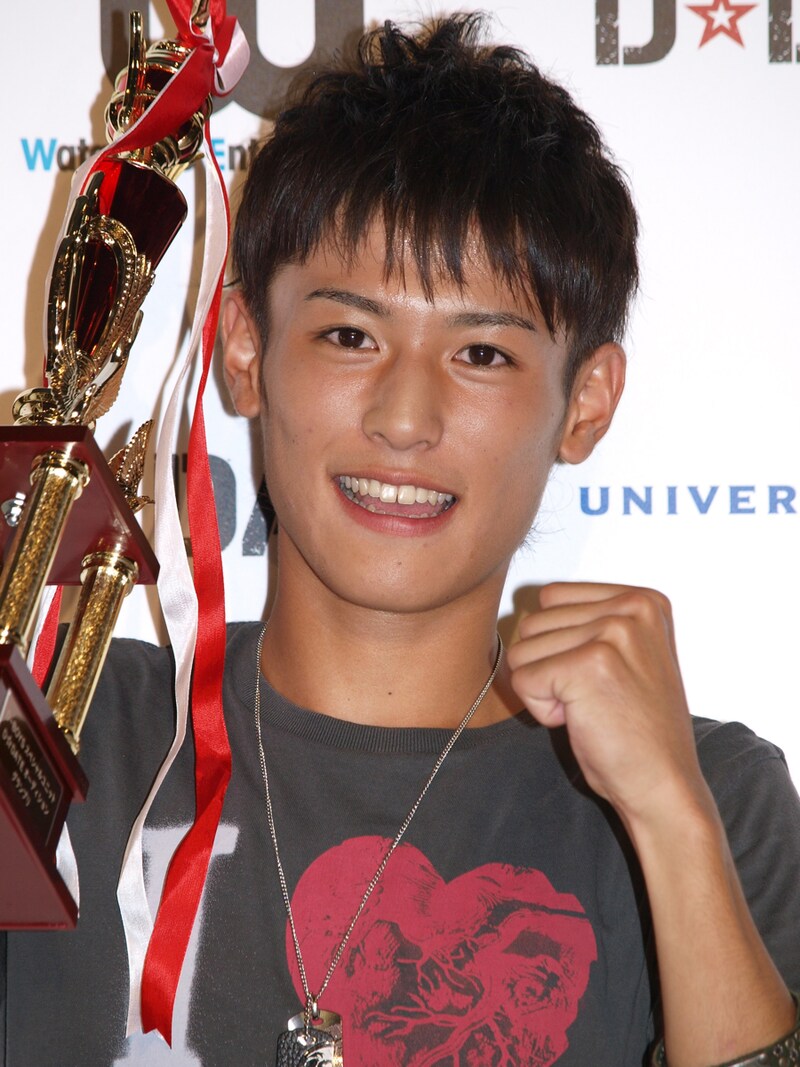 「目指すはハリウッド！ 下の名前で呼んでください」と笑顔で語る堀井新太。