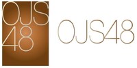AKB48、SKE48らと同じフォントデザインが施されたOJS48ロゴマーク。