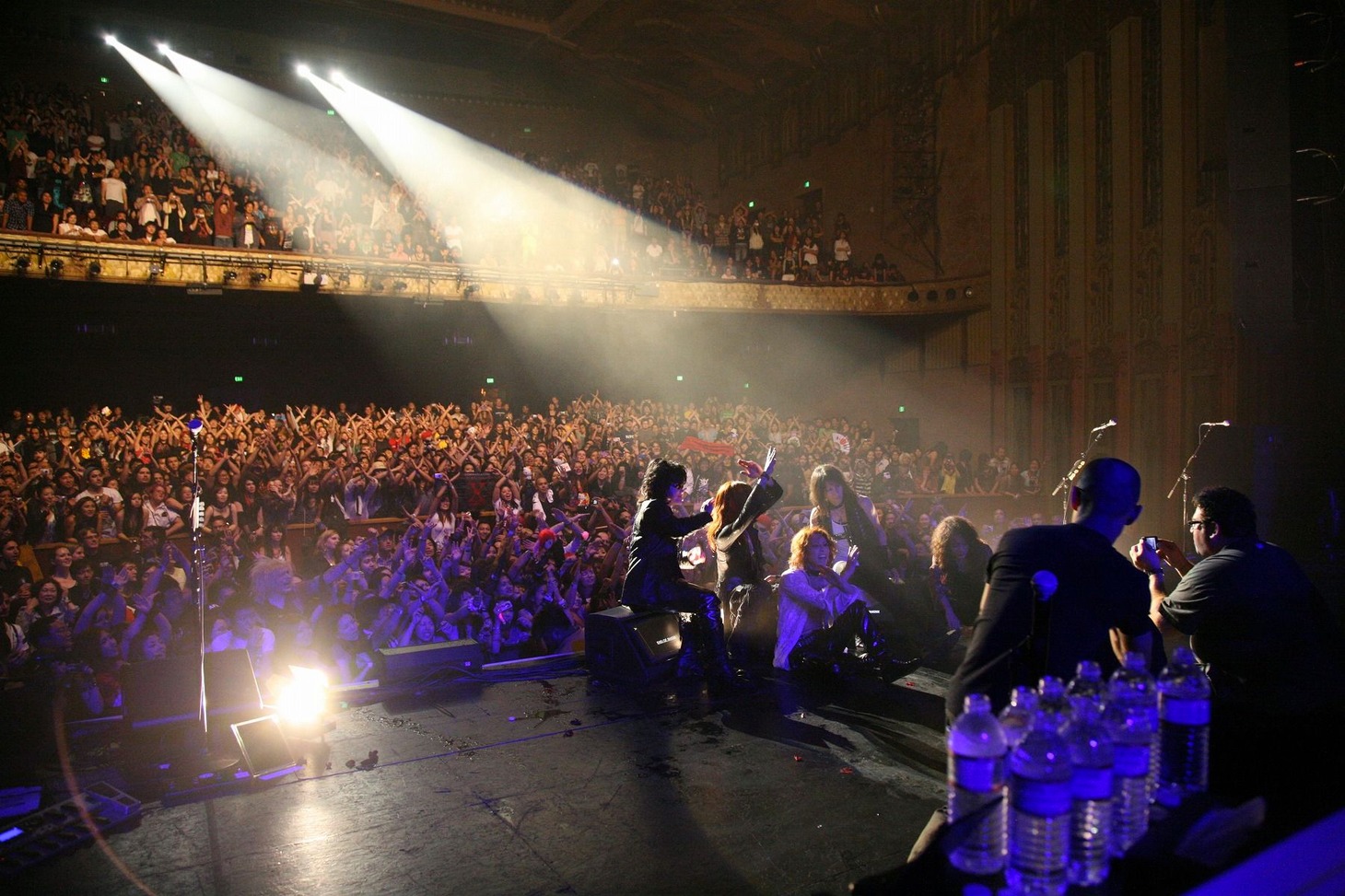 Wiltern Theatre公演の様子。
