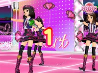 「プリティーリズム・ミニスカート プリズムコレクションシーズン2」ゲーム画面