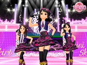 「プリティーリズム・ミニスカート プリズムコレクションシーズン2」ゲーム画面