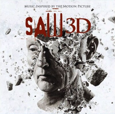 写真は「SAW 3D（MUSIC INSPIRED BY THE FILM）」のジャケット。