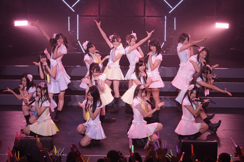 コンサートツアー「SKE48 汗の量はハンパじゃない」初日の様子。 (C)SKE48