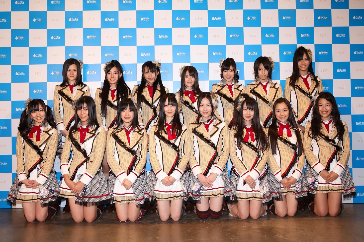 「1,2,3,4、ヨロシク！」選抜メンバー (C)SKE48