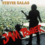 写真はスティーヴィー・サラスの最新アルバム「JAM POWER」ジャケット。