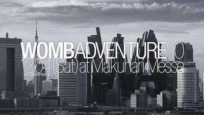 「WOMB ADVENTURE '10」イメージ画像。