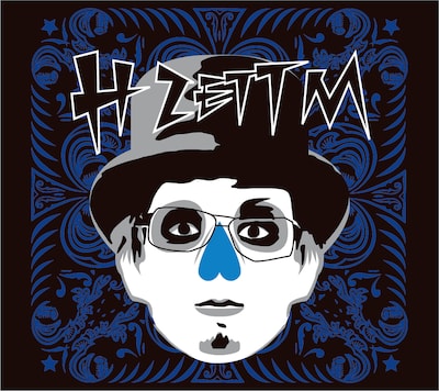 H ZETT Mの不気味な似顔絵がフィーチャーされたミニアルバム「きらきら☆すたんだーど with PS60」ジャケット。