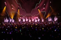 「会いたかった」を披露するSKE48第4期生。(C)SKE48