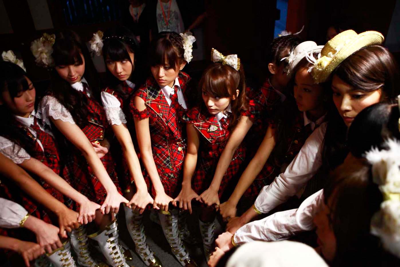 映画の中の1シーン。 (c)「DOCUMENTARY of AKB48」製作委員会