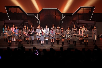 NMB48はメンバー1名が体調不良のため欠席。15名でのパフォーマンスとなった。（写真提供：株式会社ピタゴラス・プロモーションSKE48運営事務局）