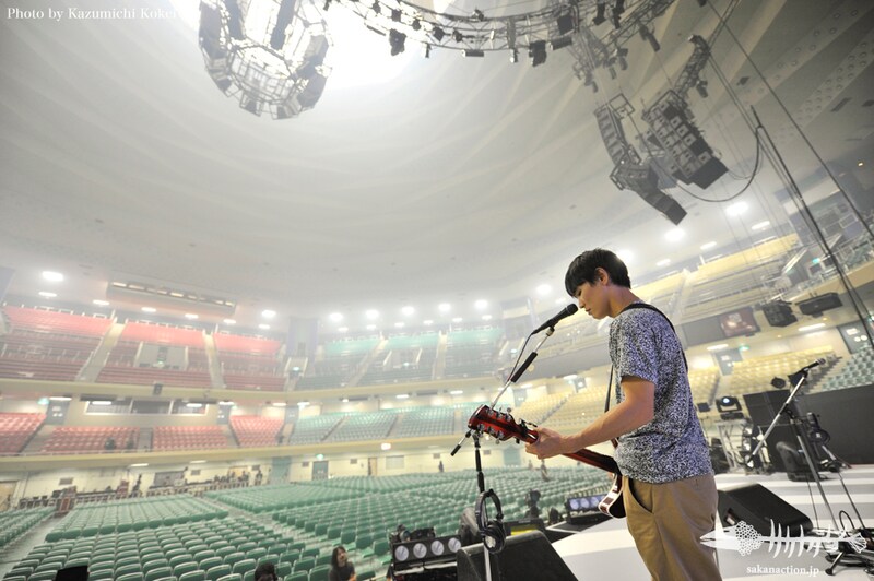 10月8日の「SAKANAQUARIUM 21.1(B)」リハーサル風景。