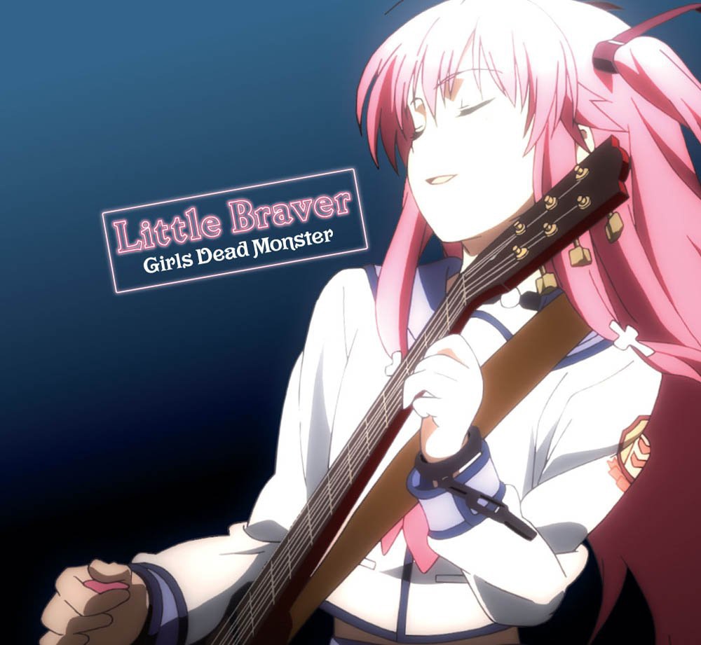 Girls Dead Monsterはアニメ「Angel Beats!」から生まれたバンド（写真はシングル「Little Braver」ジャケット）。