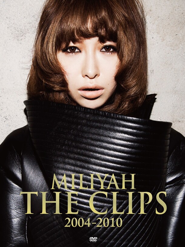 ビデオクリップ集「MILIYAH THE CLIPS 2004-2010」のパッケージ。