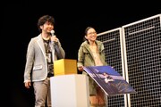 ファンミーティングに出席した中村正人（写真左）と吉田美和（写真右）。