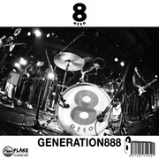写真はスプリットシングル「GENERATION888 / UFO」8otto面ジャケット。