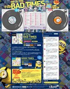 「BAD TIMES」特設サイトの全画面。