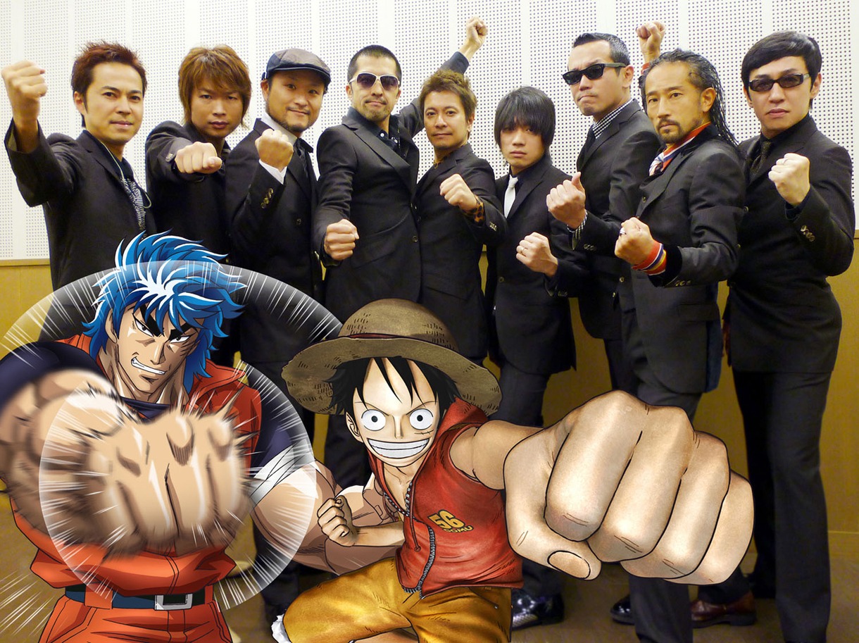 スカパラのワールドワイドなサウンドが「トリコ」と「ONE PIECE」の世界を盛り上げる。
