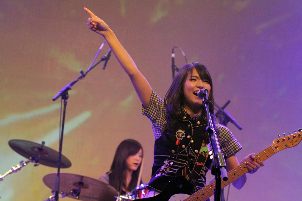 写真は昨日11月14日の「ANIME FESTIVAL ASIA 2010」より。