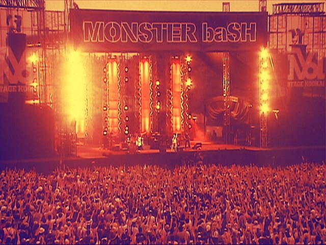 Superflyパフォーマンス時の「MONSTER baSH 2010」の様子。