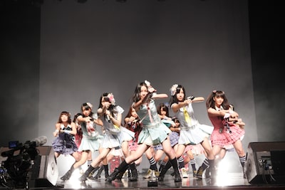 「KYORAKU presents AKB48 SKE48 LIVE in ASIA」の様子。(C)AKS/PYTHAGORAS PROMOTION