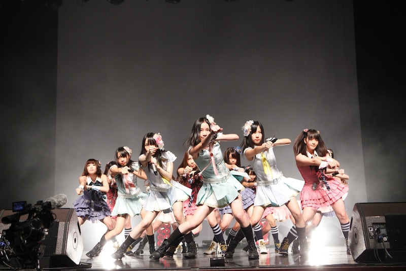 「KYORAKU presents AKB48 SKE48 LIVE in ASIA」の様子。(C)AKS/PYTHAGORAS PROMOTION