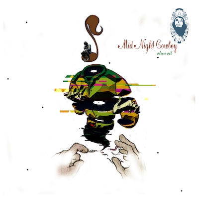 ミックスCD「MID NIGHT COWBOY」のジャケット。