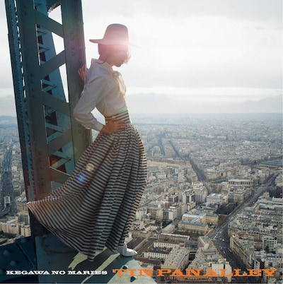 写真はアルバム「ティン・パン・アレイ」通常盤ジャケット。美しいアートワークは、近作でタッグを組んでいる信藤三雄によるもの。