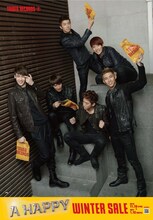 「A HAPPY WINTER SALE」ポスター（2PMバージョン）