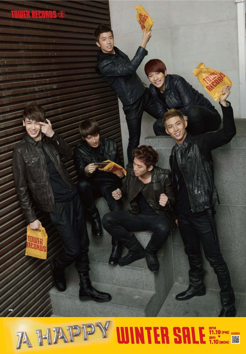 「A HAPPY WINTER SALE」ポスター（2PMバージョン）