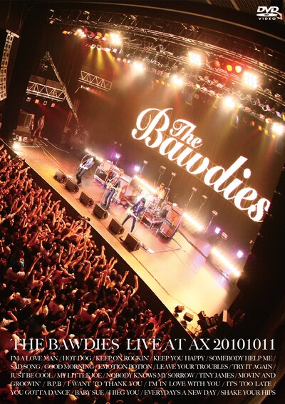写真はライブDVD「LIVE AT AX 20101011」ジャケット。