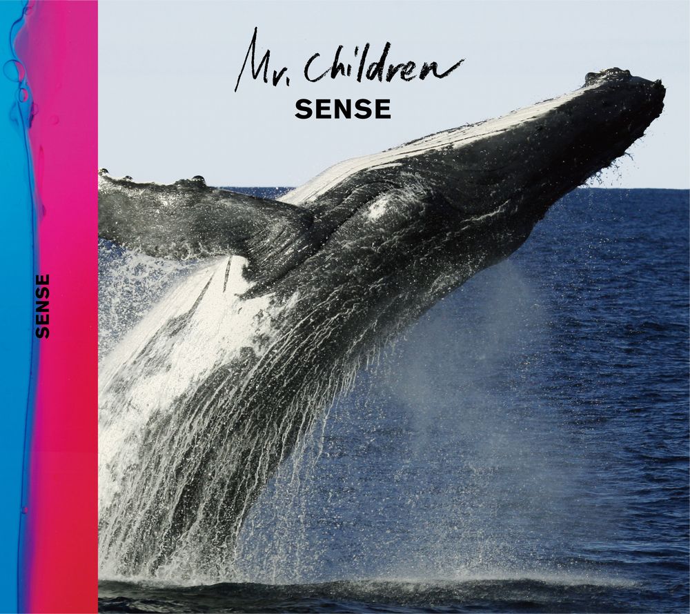ニューアルバム「SENSE」のジャケット（写真）は躍動感あふれるビジュアルが印象的。