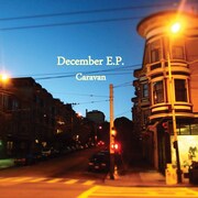 旅情を感じさせる「December E.P.」ジャケット写真。