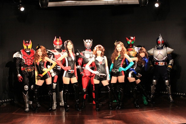 仮面ライダーと仮面ライダーガールズ