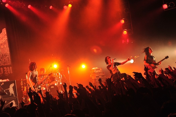 THE BACK HORN「THE BACK HORN『KYO-MEIツアー』～アサイラム～」東京・Zepp Tokyo公演の様子。