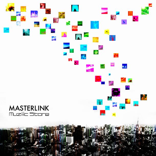 1stアルバム「Muziiic Store」のジャケット。