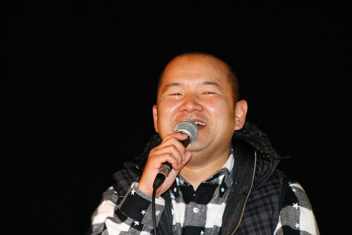表に出せない暴露話などを交えつつ、終始にこやかに話した大根監督。