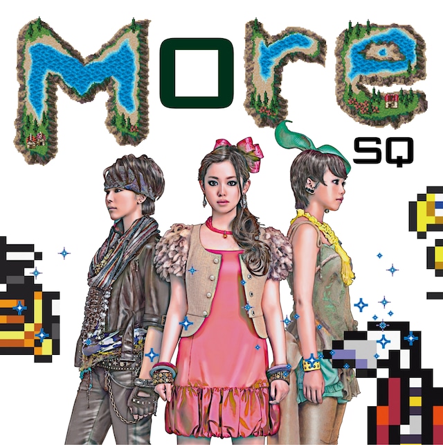 3月2日には→Pia-no-jaC←が参加したスクウェア・エニックスの名作ゲーム音楽トリビュートアルバム「More SQ」（写真）も同時リリース。